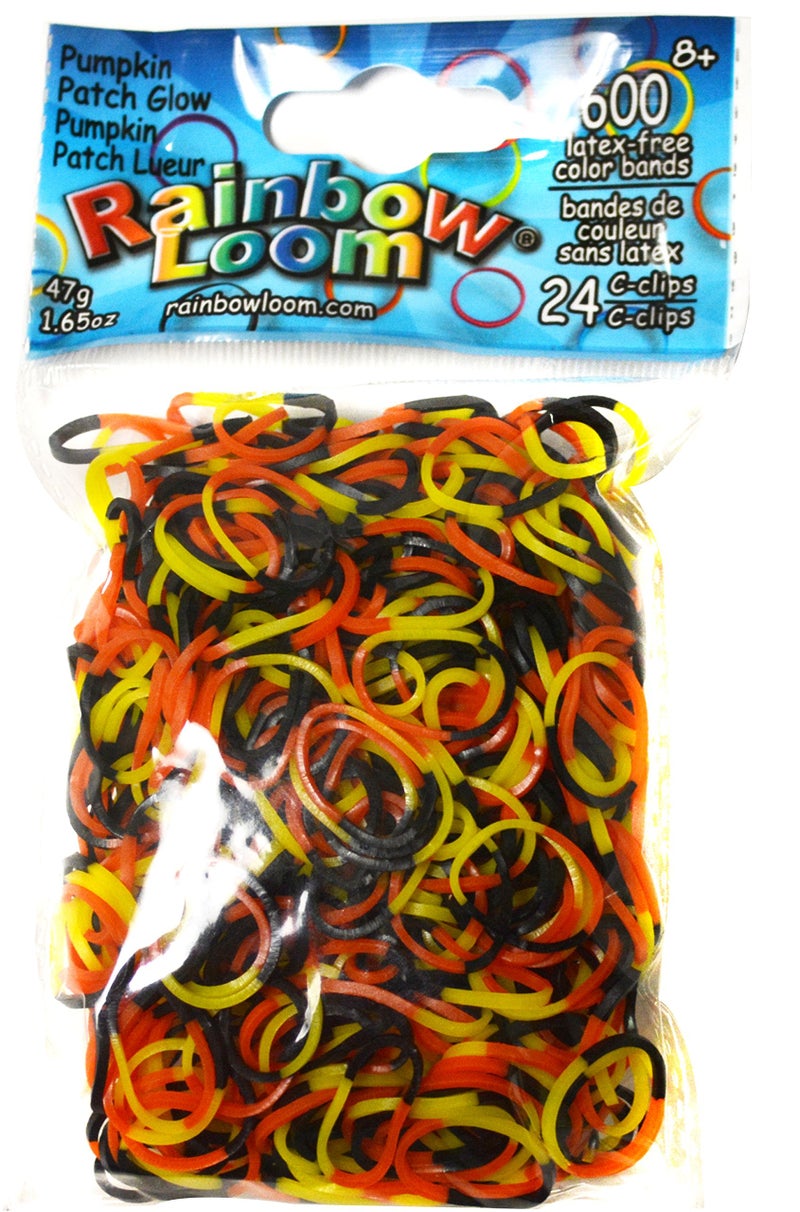 Rainbow Loom Pumpkin Patch Glow